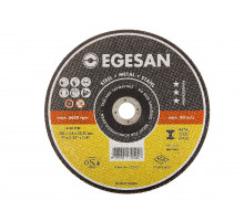 EGESAN Отрезной круг STEEL 180x2,5x22мм, А30 R BF,угл.сталь, металл 25шт/уп