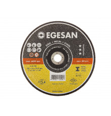 EGESAN Отрезной круг STEEL 180x2,5x22мм, А30 R BF,угл.сталь, металл 25шт/уп