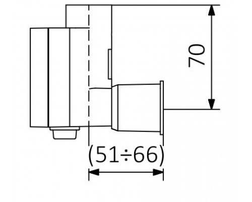 Блок управления КТХ3 MS, хром