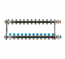 Распределительный коллектор  HKV на 12 контуров нержавеющая сталь 12181211001 