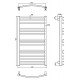 Электрический полотенцесушитель Calma 530х900