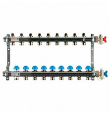 Распределительный коллектор  HKV на 9 контуров нержавеющая сталь 12180911001 