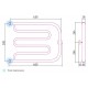 Водяной полотенцесушитель Сунержа Лира 500x650 00-0011-5065 (Sunerzha)