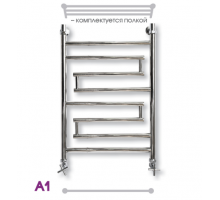 Полотенцесушитель водяной ЭРАТО А1 ВП 1000x400, с верхней полкой (Erato)