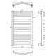 Электрический полотенцесушитель Calma 480х900