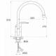 Смеситель для кухни (мойки) ENGELBART GZ03021-C