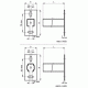 Консоль стеновая BIS RapidRail WM1 30x15, 250 мм, 6603125 (Валравен)