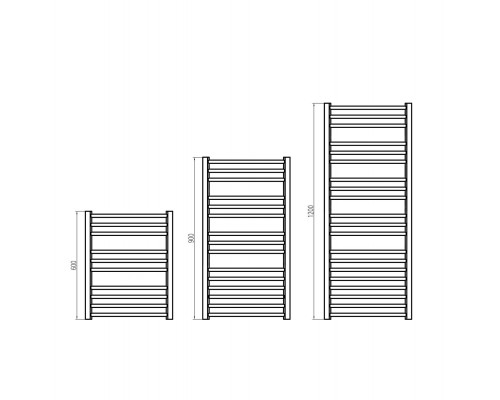 Водяной полотенцесушитель Calma 630x1200
