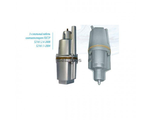 Насос вибрационный BV-0.12 40 м, нижний забор, 17 л/мин, Н-70 м, каб.40 м