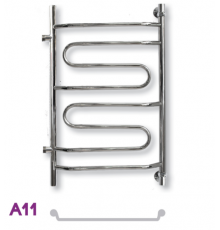 Полотенцесушитель водяной ЭРАТО А11 БП 800x600, с боковым подключением (Erato)
