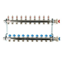Распределительный коллектор  HKV на 10 контуров нержавеющая сталь 12181011001 