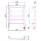 Электрический полотенцесушитель Сунержа Галант 600x500 R 00-0501-6050 (Sunerzha)