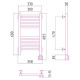 Электрический полотенцесушитель Сунержа Модус 600x300 R 00-0521-6030 (Sunerzha)