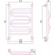 Водяной полотенцесушитель Сунержа Иллюзия+ 700x500 00-0210-7050 (Sunerzha)
