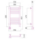 Электрический полотенцесушитель Сунержа Модус 600x300 L 00-0520-6030 (Sunerzha)