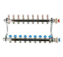 Распределительный коллектор  HKV-D на 9 контуров нержавеющая сталь 12080911002 