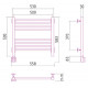 Электрический полотенцесушитель Сунержа Модус 500x500 L 00-0520-5050 (Sunerzha)