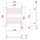 Электрический полотенцесушитель Сунержа Модус 500x400 R 00-0521-5040 (Sunerzha)