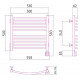 Электрический полотенцесушитель Сунержа Аркус 500x500 R 00-0533-5050 (Sunerzha)