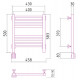 Электрический полотенцесушитель Сунержа Модус 500x400 L 00-0520-5040 (Sunerzha)