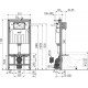 Инсталляция для унитаза AlcaPlast AM101/1120-3:1 RU M71-0001 3 в 1