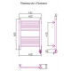 Электрический полотенцесушитель Сунержа Богема 600x400 R 00-0505-6040 (Sunerzha)
