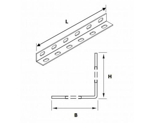 L-образный профиль (уголок, Г-образный)