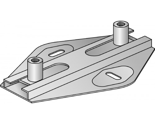 MSG 1,75 Скользящая опора (двойная)