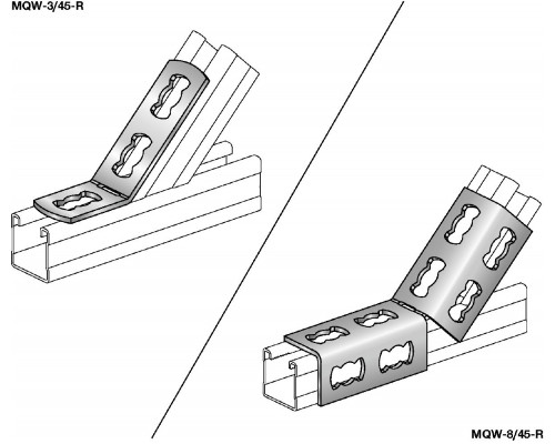 MQW 45°/135°-R
