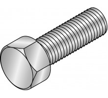 Болт с шестигранной головой DIN 933