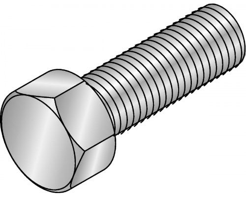 Болт с шестигранной головой DIN 933