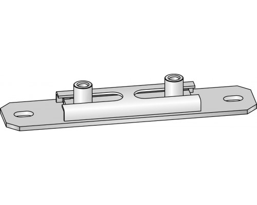 MSG-UK Поперечная скользящая опора (двойная)