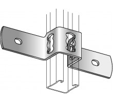 MQB Скоба внахлест (крепление профиля к бетону)