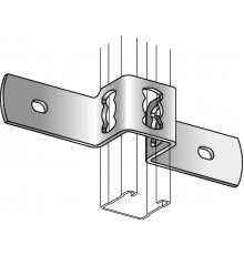 MQB Скоба внахлест (крепление профиля к бетону)