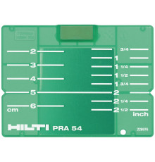 Мишень PRA 54 (CM/IN)