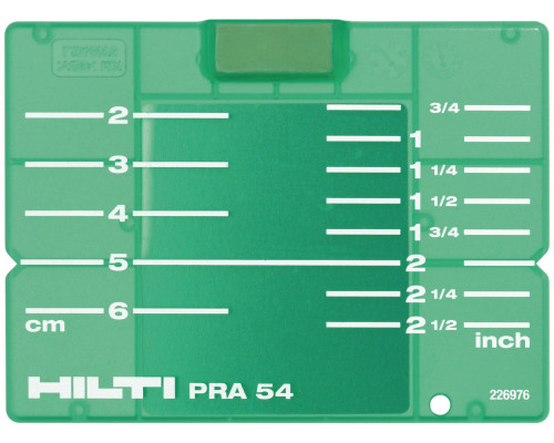 Мишень PRA 54 (CM/IN)