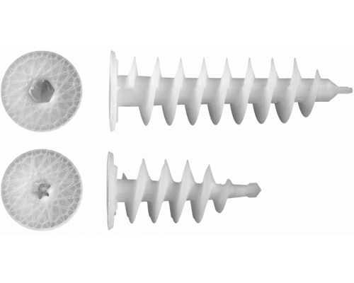 R-ISO-PLUG Пластиковый спиральный дюбель