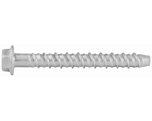 R-LX-HF-ZF Самонарезающий анкер-винт с шестигр. головкой и пресс-шайбой в покрытии DP KL101 для влажной зоны и среднеагресс. среды