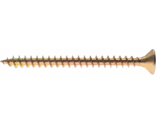 Саморез универсальный желтый цинк 6x50 (4000 шт.)
