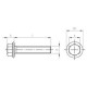 Болт DIN 6921 А2 А4 нержавеющий с шестигранной головкой с фланцем - AISI 304, AISI 316