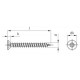 Саморез по дереву, потайная головка, крестообразный шлиц (Pz), полная резьба ART 9050