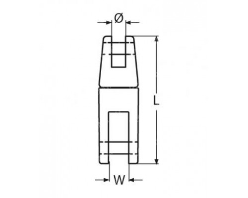 Вертлюг для якорной цепи