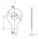 Шайба стопорная с лапкой DIN 93
