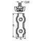 Зажим для тросов DUPLEX