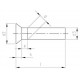 Заклепка с потайной головкой под молоток DIN 661