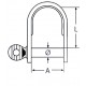 Скоба такелажная плоская укороченного типа