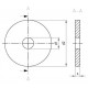 Шайба плоская увеличенная для деревянных конструкций DIN 1052