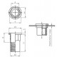 Заклёпка-гайка, полушестигранная, цилиндрическая головка 9317 WS А2 | 1029 SP А2
