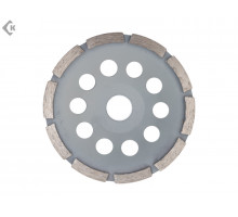 Круг алмазный, сегментный, чашечный, шлифовальный, однорядный, 125 мм (1 шт)