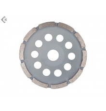 Круг алмазный, сегментный, чашечный, шлифовальный, однорядный, 125 мм (1 шт)